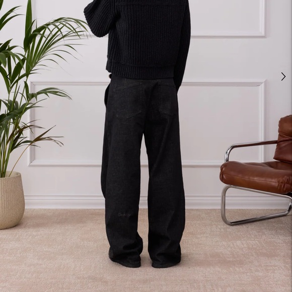 Men's Black Ribbed Jacket - Picture 8 of 10